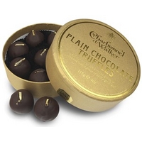 Charbonnel et Walker Dark chocolate truffles with gold leaf - Non sale