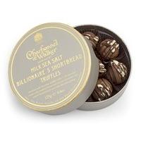 Charbonnel et Walker, Billionaire Shortbread Chocolate Truffles - 125g box - Best before: 2nd August 2017