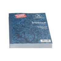Challenge Carbonless Duplicate Book Invoice without VAT/Tax (Pack 5)