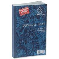 challenge a4 duplicate book carbonless ruled 100 leaf feint