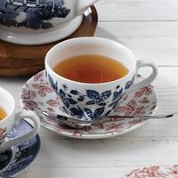 Churchill Vintage Prints Blue Bramble Georgian Tea Cup 7oz / 200ml (Case of 12)