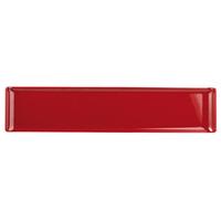 Churchill Alchemy Melamine Rectangle Buffet Tray Red 46 x 10cm (Pack of 4)