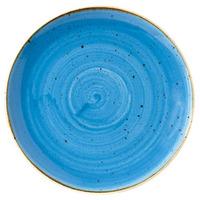 Churchill Stonecast Cornflower Blue Coupe Plate 16.5cm (Case of 12)
