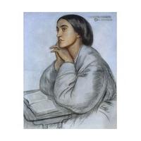 Christina Rossetti By Dante Gabriel Rossetti