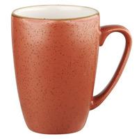 churchill stonecast spiced orange mug 12oz 340ml case of 12