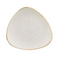 Churchill Stonecast Barley White Triangular Plate 19.2cm (Case of 12)