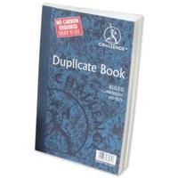 Challenge Duplicate Book Carbonless Ruled 248 x 187mm (Pack of 3)