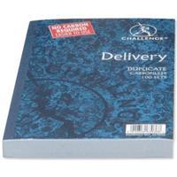 Challenge Duplicate Book Carbonless Delivery Note 210x130mm Ref 100080470 [Pack 5]