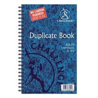 Challenge Duplicate Book Carbonless Ruled 210x130mm Ref 100080469 [Pack 5]