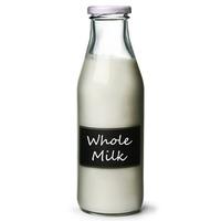 Chalkboard Milk Bottle 500ml (Case of 12)