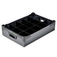 Champagne Saucer Storage Box 15 Compartment (Single)