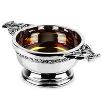 chrome plated quaich bowl