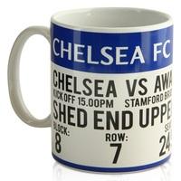 chelsea match day mug