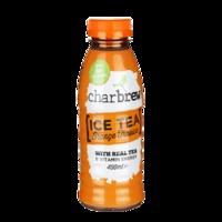 Charbrew Iced Tea Orange Tropica 400ml, Orange