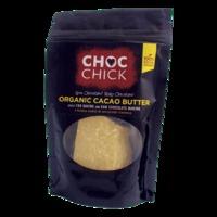 choc chick organic raw cacao butter 100g 100g
