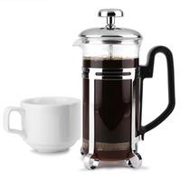 Chrome Cafetiere 3 Cup (Single)