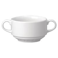 Churchill Chateau Blanc Handled Consomme Bowls 280ml Pack of 12