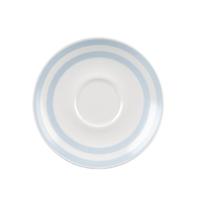 Churchill Vintage Cafe Blue Stripes Saucers 156mm Pack of 12