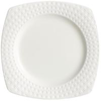 Chef and Sommelier Satinique Square Salad and Dessert Plates 215mm Pack of 24