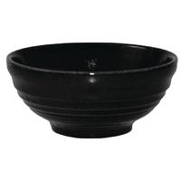 Churchill Bit on the Side Black Ripple Snack Bowls 120mm Pack of 12