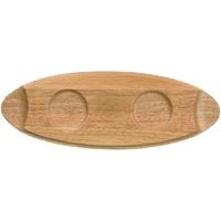 Churchill Art de Cuisine Menu Oval Wooden Trays 400mm Pack of 4