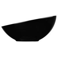 churchill alchemy slanted buffet bowl black 33cm pack of 2