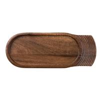 Churchill Single Handled Medium Wooden Trays 355mm Pack of 4