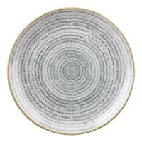 churchill studio prints homespun stone grey coupe plate 165mm pack of  ...