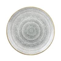 churchill studio prints homespun stone grey coupe plate 260mm pack of  ...