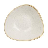 churchill stonecast barley white triangular bowl 185cm case of 12