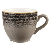 churchill studio prints homespun charcoal black espresso cup 100ml 35o ...