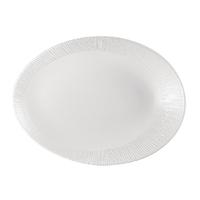 Churchill Bamboo Oval Plate 350 x 267mm Pack of 12