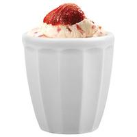 churchill just desserts dessert cup white 9oz 257ml single