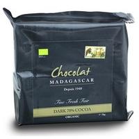 chocolat madagascar organic 70 dark chocolate couverture 1kg