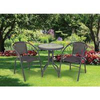 Charcoal Calella Bistro Set