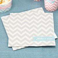 Chevron Devine Party Napkins