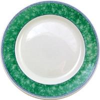 Churchill New Horizons Marble Border Classic Plates Green 280mm Pack of 12