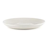 churchill plain whiteware large saucers 165mm pack of 24