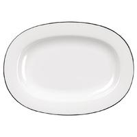 Churchill Alchemy Mono Oval Dishes 207mm Pack of 12
