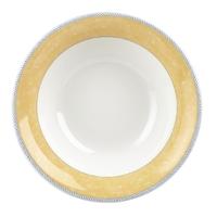 Churchill New Horizons Marble Border Salad Bowls Yellow 252mm Pack of 12