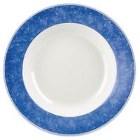 churchill new horizons marble border pasta plates blue 300mm pack of 1 ...