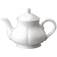 churchill buckingham white teapots 600ml pack of 4