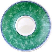 churchill new horizons marble border cappuccino saucers green 170mm pa ...