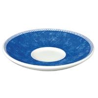 Churchill New Horizons Marble Border Espresso Saucers Blue 115mm Pack of 24