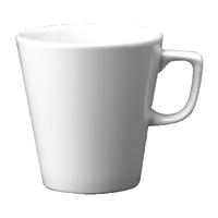 churchill plain whiteware cafe latte mugs 340ml pack of 12