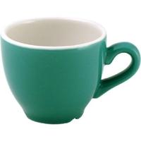 churchill new horizons colour glaze espresso cups green 85ml pack of 2 ...