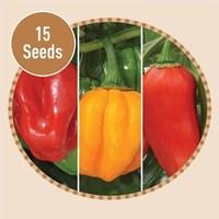 Chilli Peppers - Very Hot Collection 15 Seeds