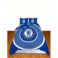 Chelsea FC Bullseye Double Reversible Duvet Cover and Pillowcase Set