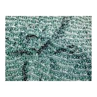 christmas wishes print polycotton fabric green