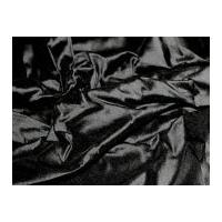 Chantelle Classic 100% Silk Chinese Yarn Dupion Bridal Fabric Black